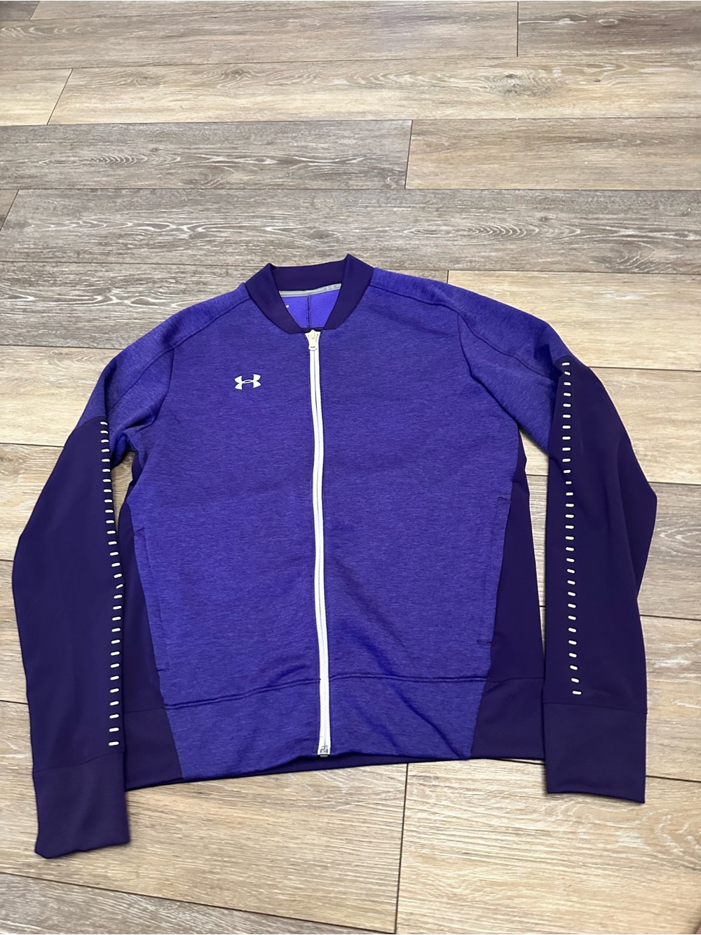 Under Armour Qualifier Knit Warm Up Full Zip Up Jacket